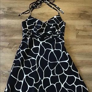 Ann Taylor Dress silk floral pattern